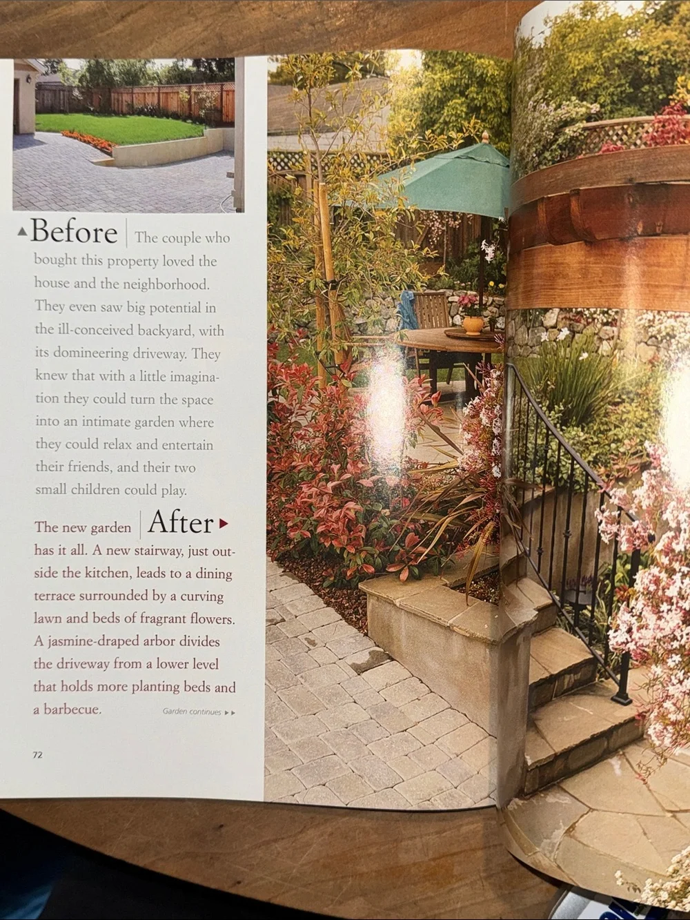 Before & After Garden Makeovers — Sunset magazine softcover Book - Picture 6 of 12